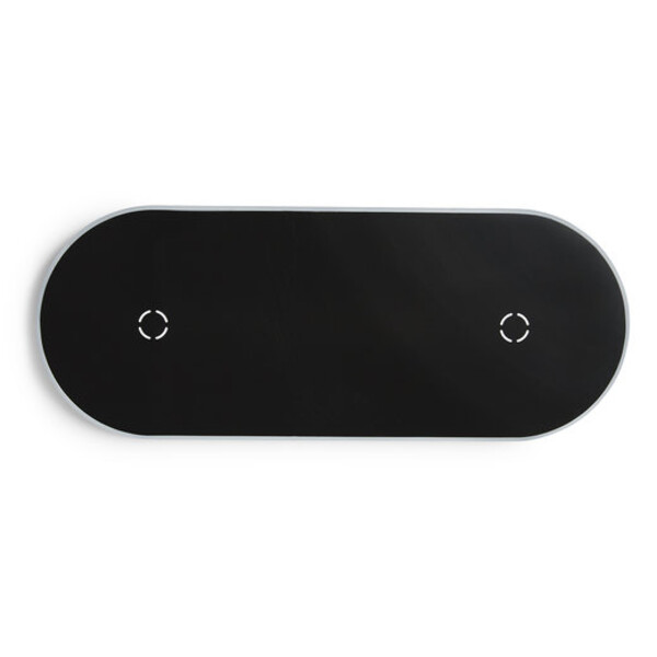 Light-Up-Your-Logo Duo Wireless Charging Pads Thumbnail