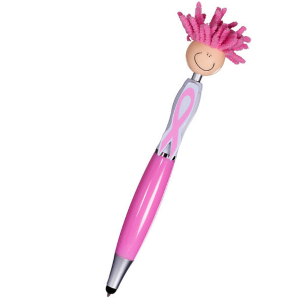 Breast Cancer Awareness Screen Cleaner With Stylus Pen Thumbnail