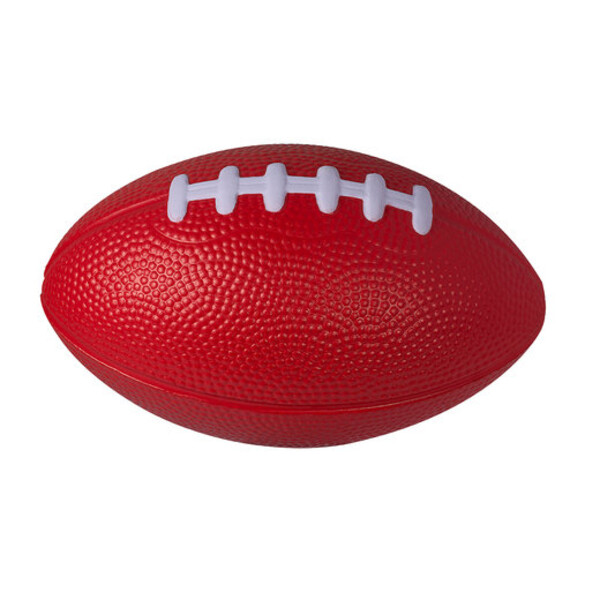5" Football Shape Stress Ball Thumbnail