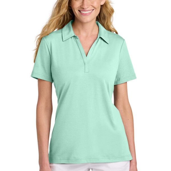 Women's Glenview Solid Polo Thumbnail