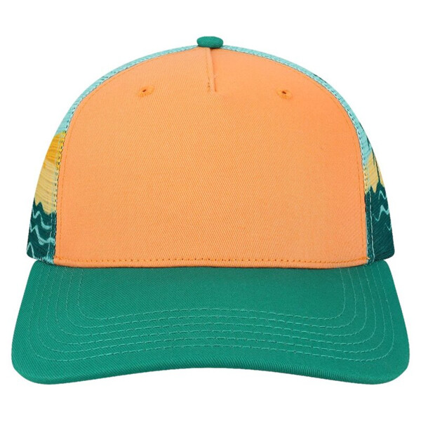 Plain Front Five-Panel Trucker Cap Thumbnail