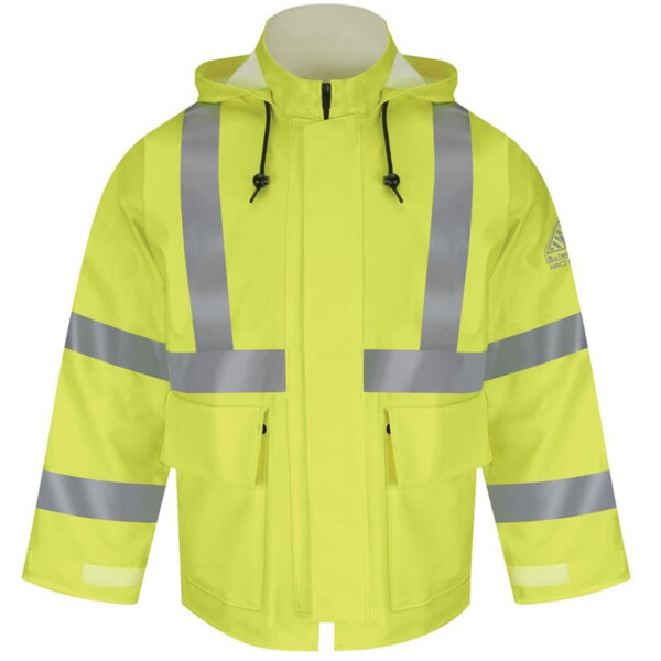 Men's Hi-Visibility Flame-Resistant Rain Jacket Thumbnail